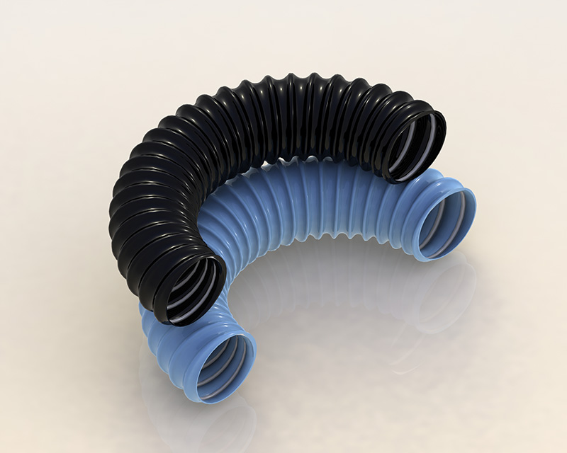 BP201 Semi-stretched hose (Smooth surface, -23℃ Cold resistance)