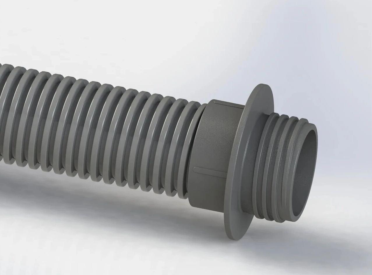 KS0158（Water discharge threaded joint, TP hose OD39.2(Without steel wire）