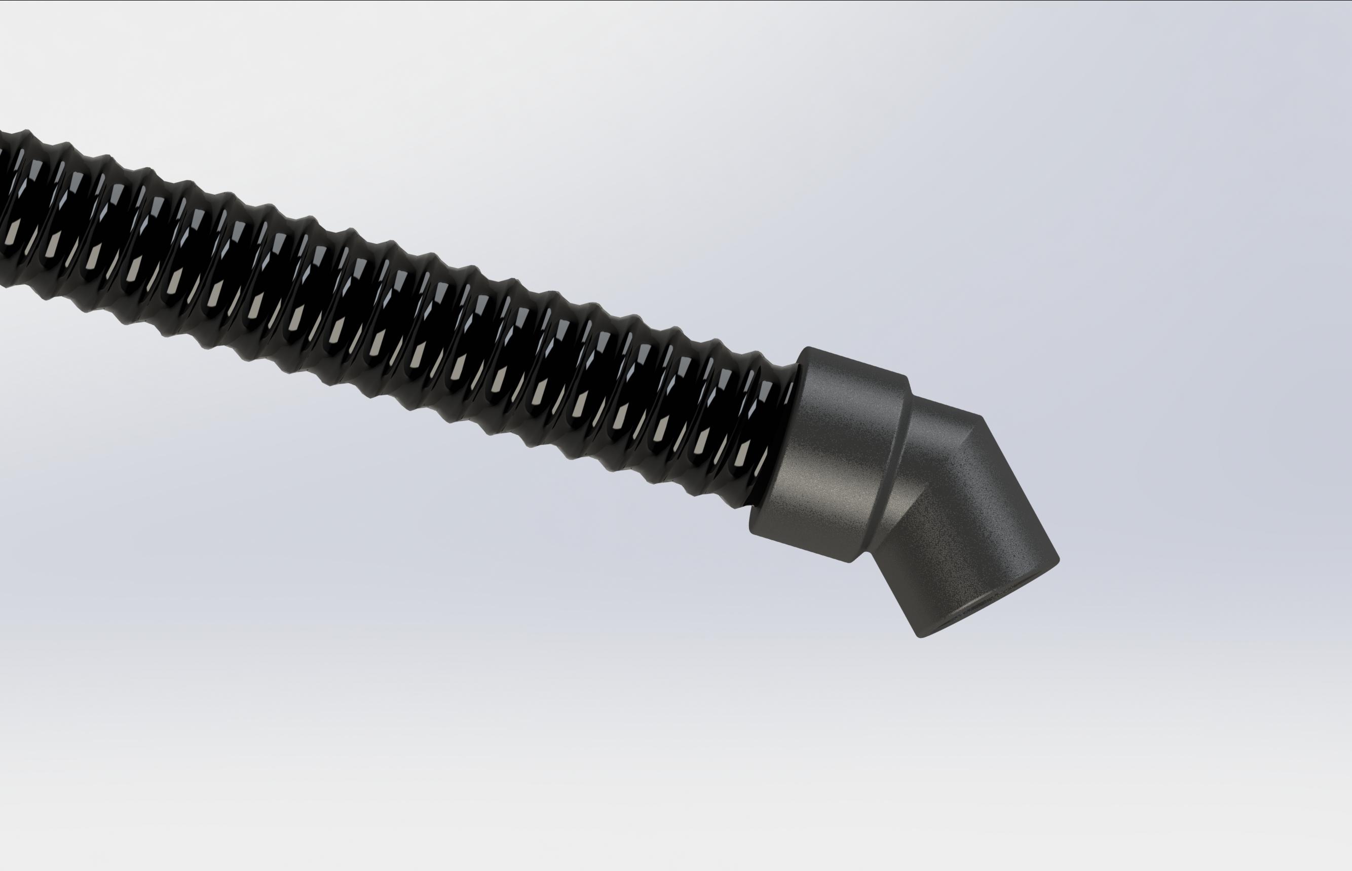 KS0174（Half bend joint, joint mouth ID24.8, hose ID25）